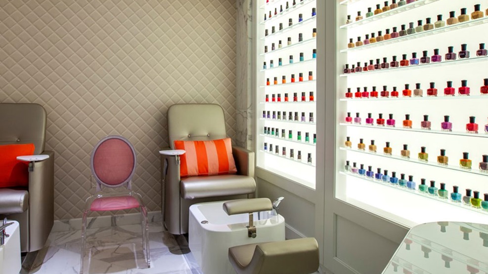 The Peninsula Spa Nail Room