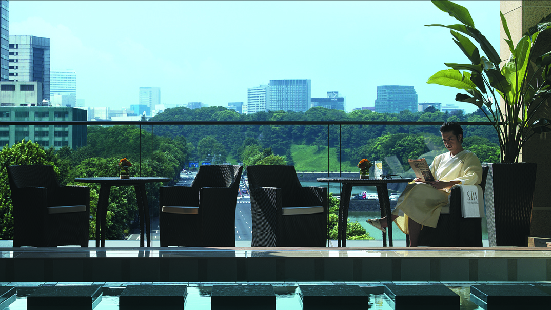 Spa pool terrace Tokyo
